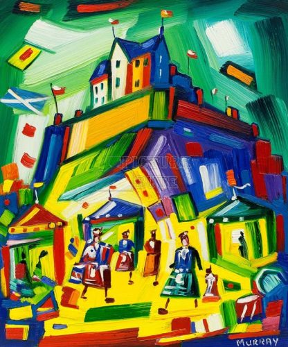 Edinburgh Castle by Raymond Murray (A010)