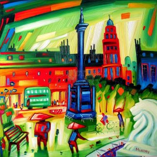 Lion at George Square by Raymond Murray (A31)