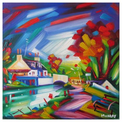 Lock Keepers House at Greenock Cuts by Raymond Murray (A32)