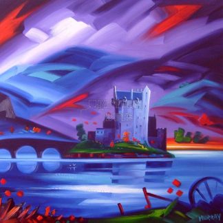 Eilean Donan in Purple by Raymond Murray (A40)