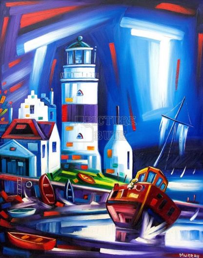 The Cloch Lighthouse by Raymond Murray (A56)
