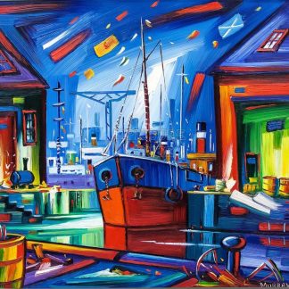Waverley at West Bay Greenock by Raymond Murray (A67)