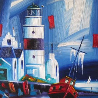 Cloch Lighthouse by Raymond Murray (A76)