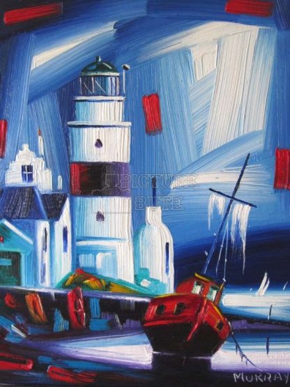 Cloch Lighthouse by Raymond Murray (A76)