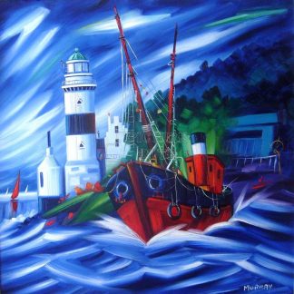 Puffer at The Cloch by Raymond Murray (A79)