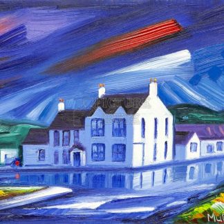 Kingarth Hotel Front by Raymond Murray (A84)