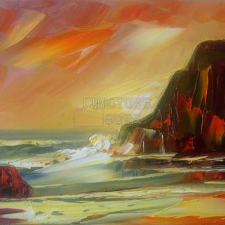 Rocky Shore by Raymond Murray (A86)