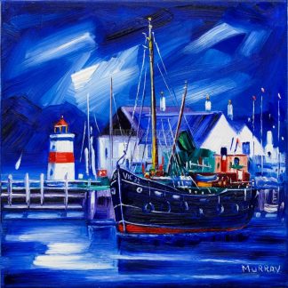 Vic 32 at Crinan Canal Basin by Raymond Murray (A98)
